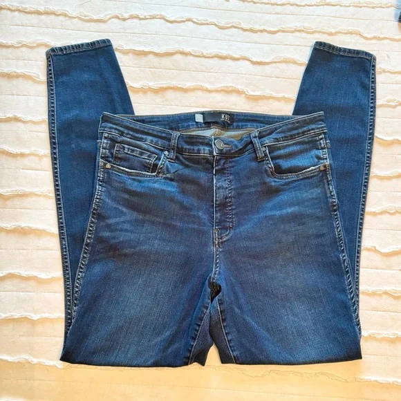 Kut from the Kloth Mia High Rise Fab Ab Toothpick Skinny size 14 - Picture 2 of 4